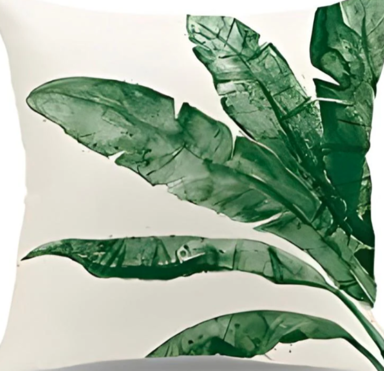 Tropical Leaves Cushion Covers Pack of 4