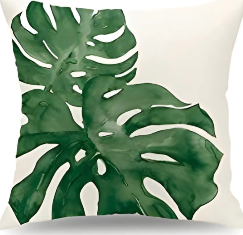 Tropical Leaves Cushion Covers Pack of 4