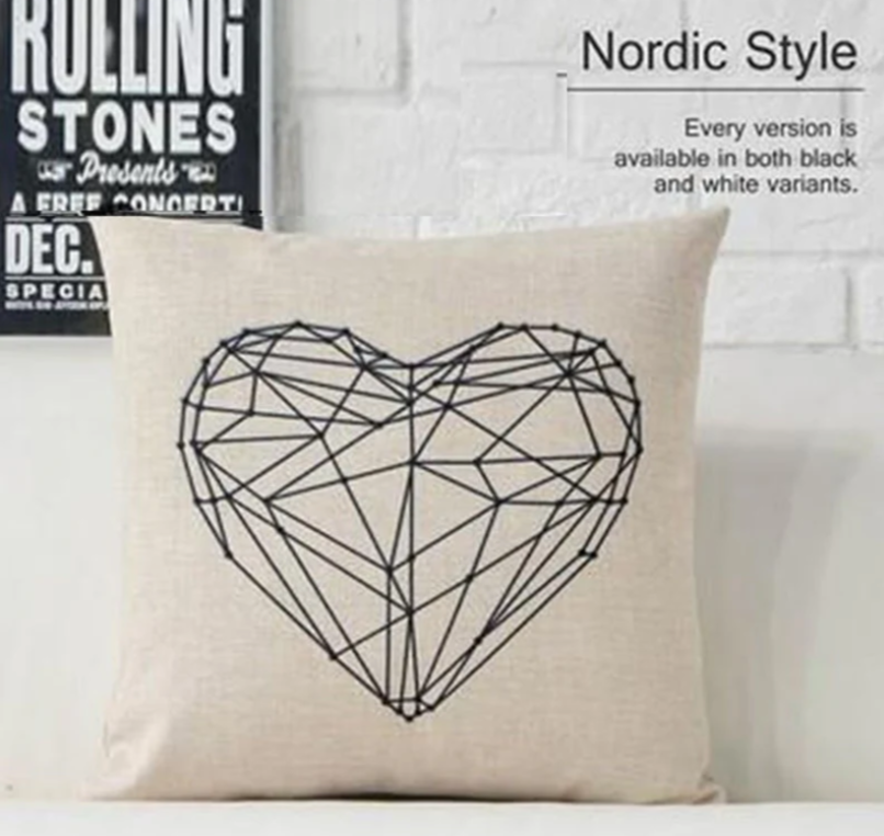 Scandinavian Cushion Cover Pack of 5