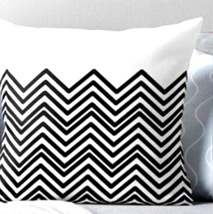 Black and White Cushion Covers (Pack of 4)