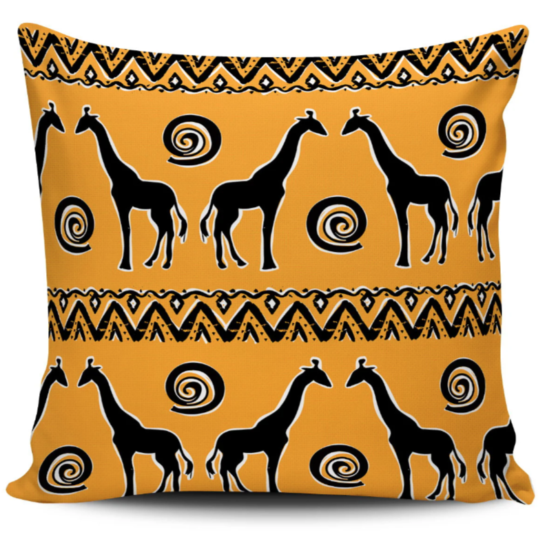 Stone age Animals Cushion Covers (Pack of 4)