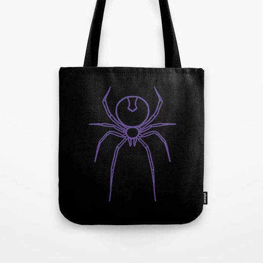 Purple Scorpio Tote Bag