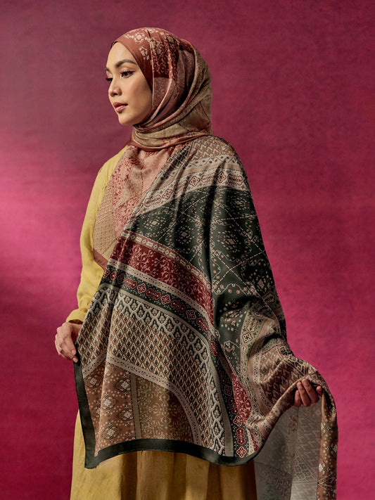 Copper Muqarnas Scarf