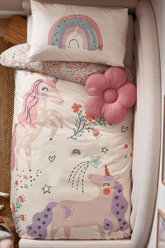 Unicorns Park Single Bed Sheet