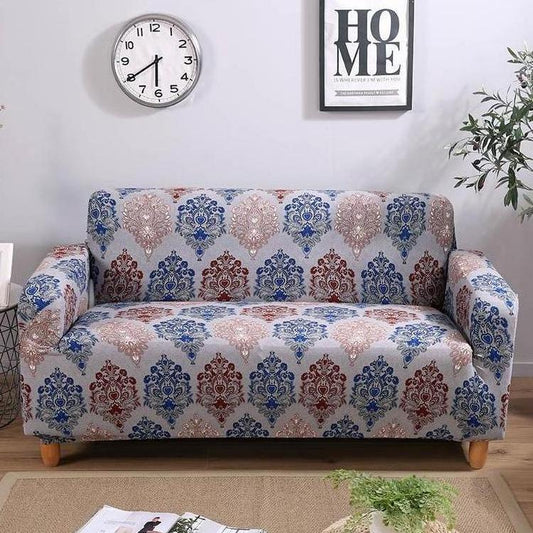 Vintage Medallion Fitted Sofa Cover