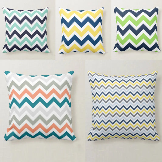 Chevron Zigzag Cushion Cover pack 5