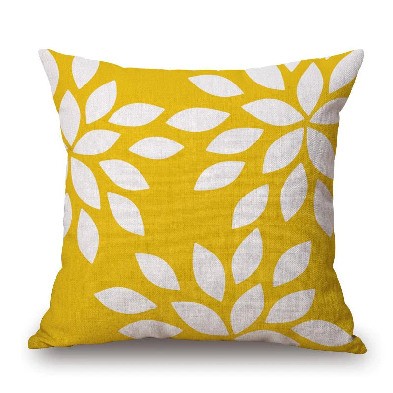 Blue & Yellow Cushion Coves (Pack of 6)