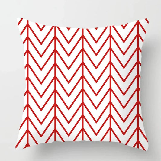 Geometric Striped Cushion Covers Pack 4