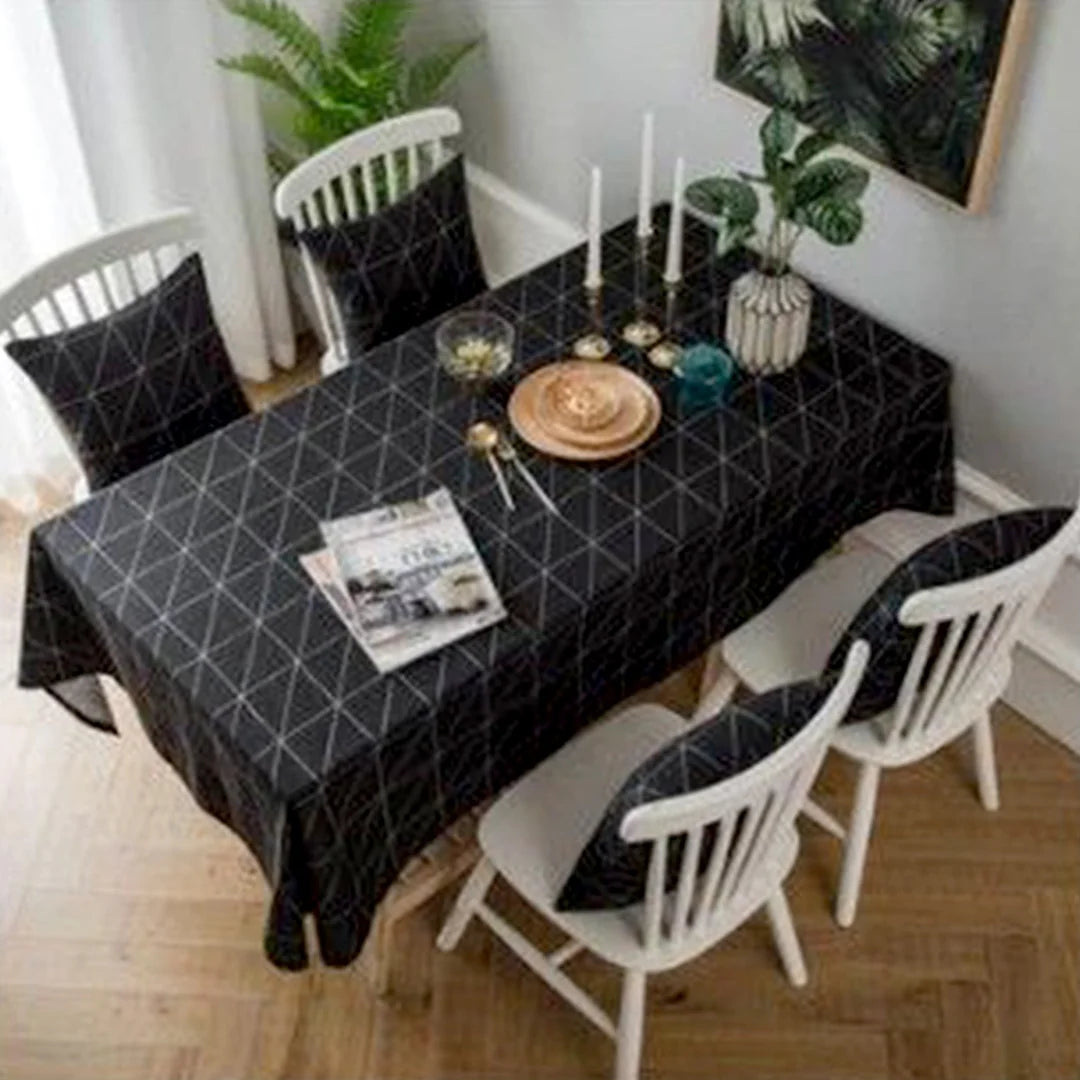 Modern Black Rustic Dinning Cover