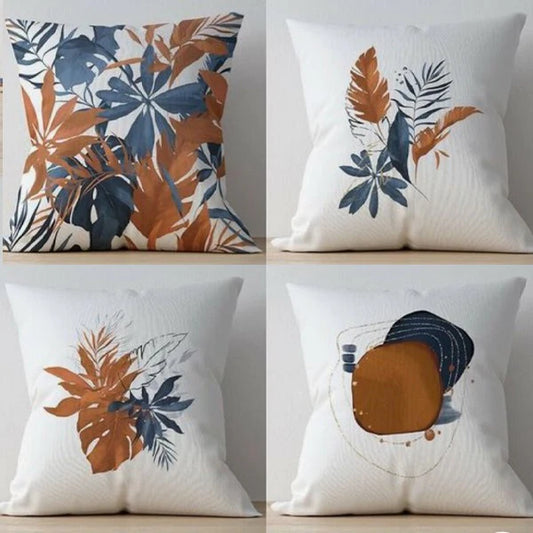 Floral Fall Cushion Covers Pack of 4