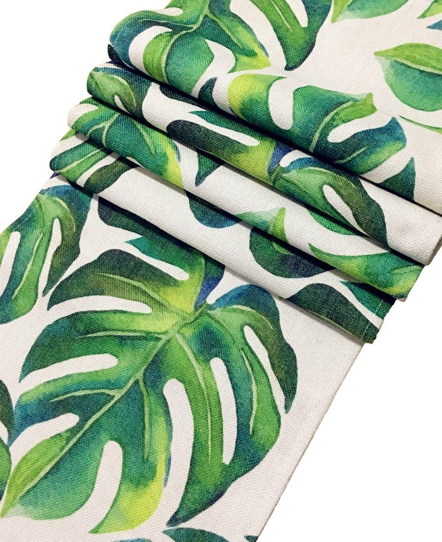 Monstera Leaf Table Runner