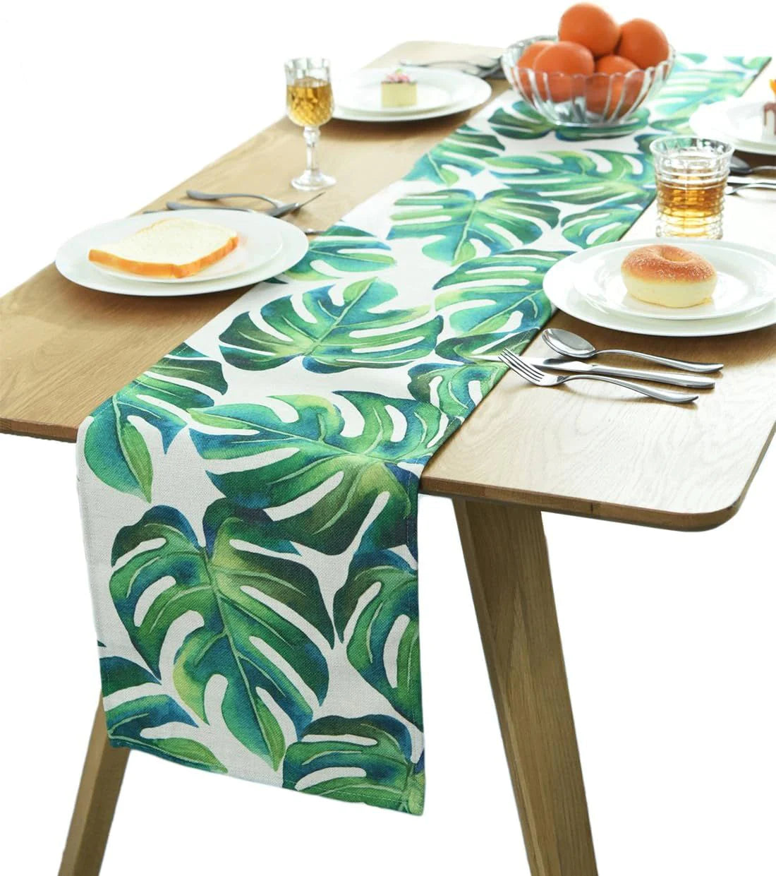 Monstera Leaf Table Runner