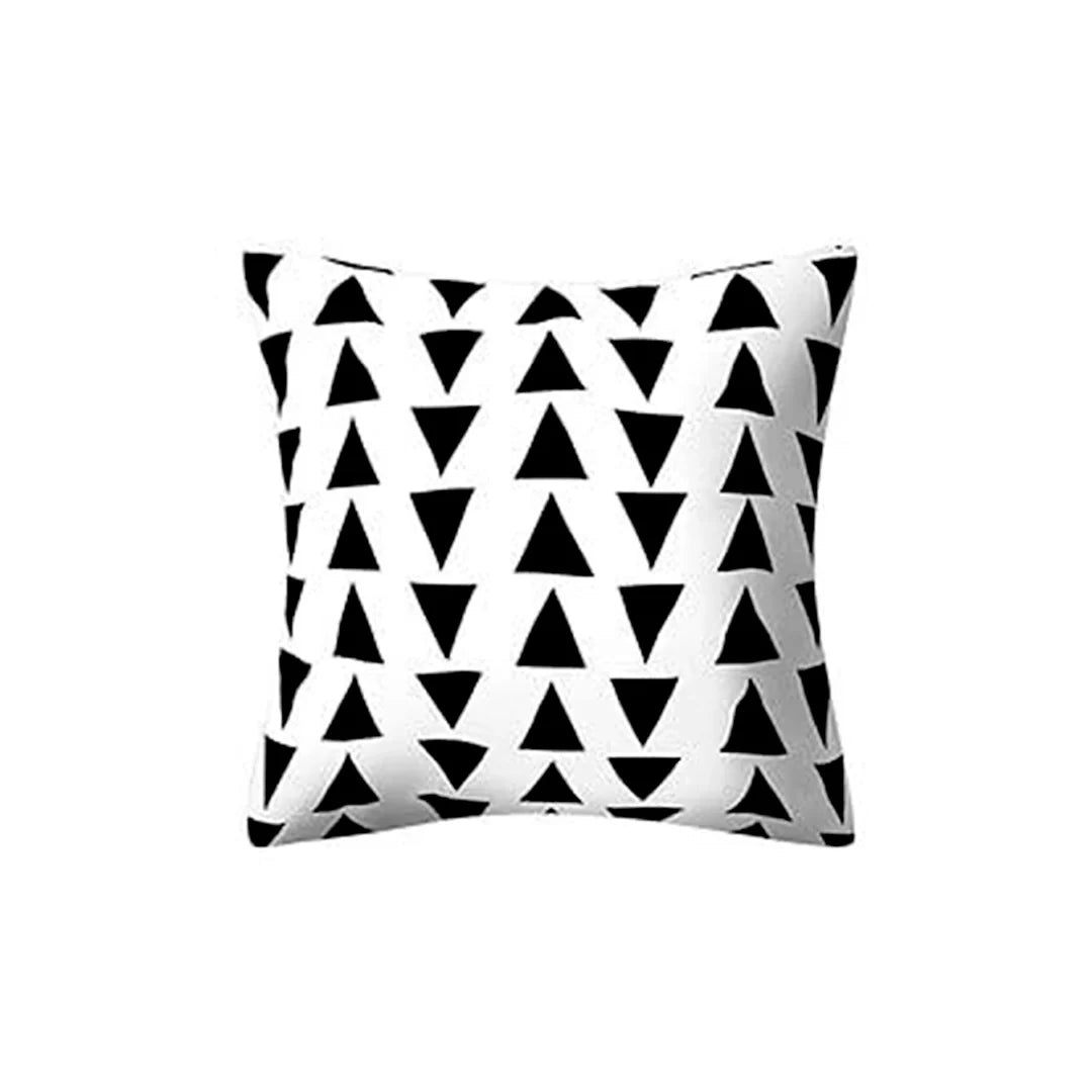 Monochrome Chic Cushion Covers (Pack of 4)