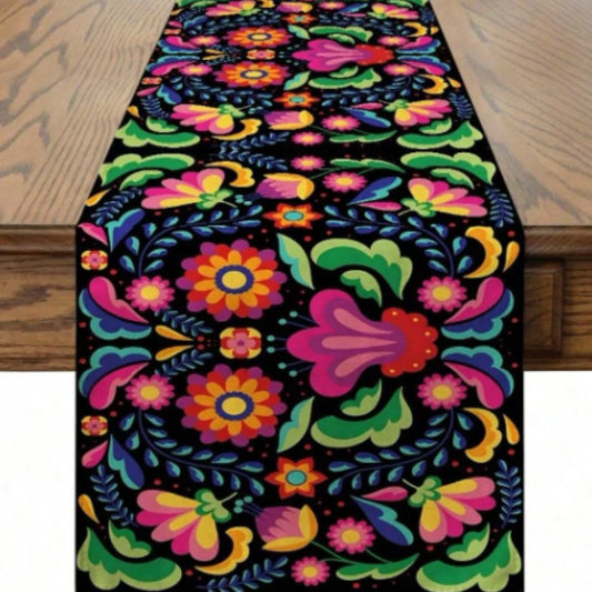 Scandi Harmony Weave Table Runner