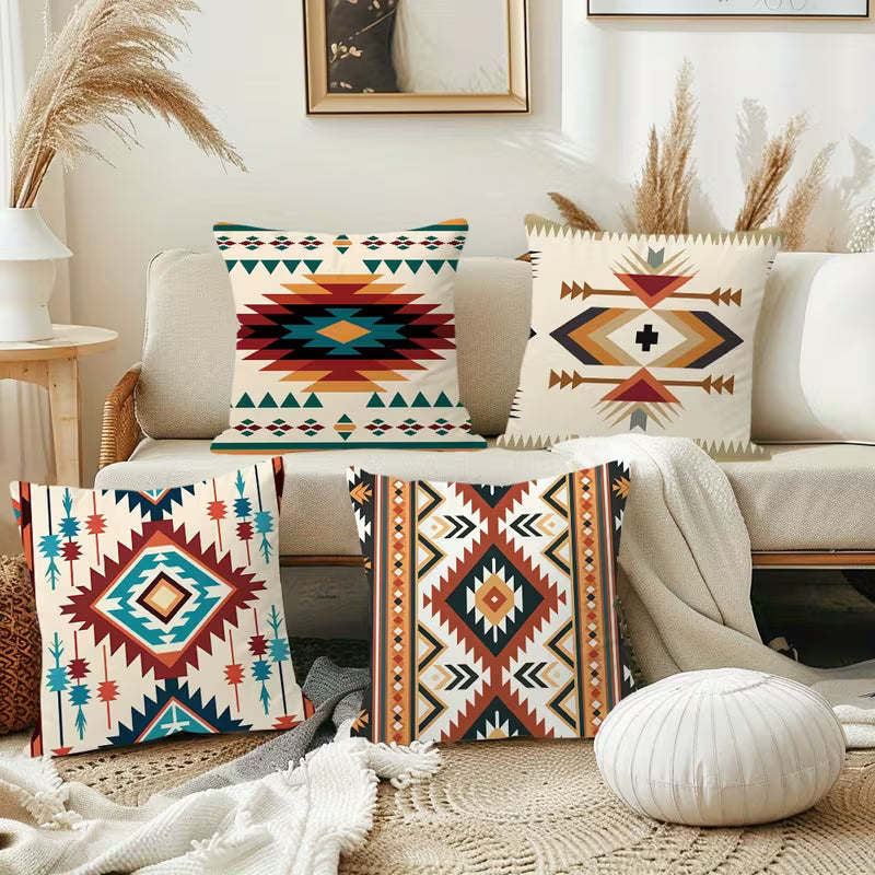 Aztec Heritage Cushion Covers Pack of 4