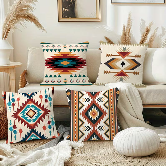 Aztec Heritage Cushion Covers Pack of 4