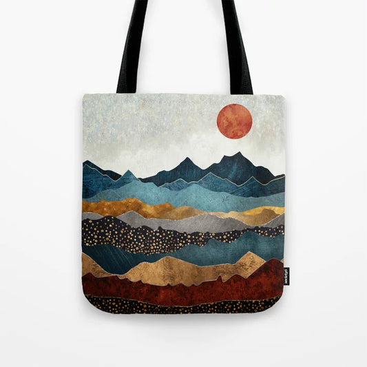 Copper Twilight Tote Bag