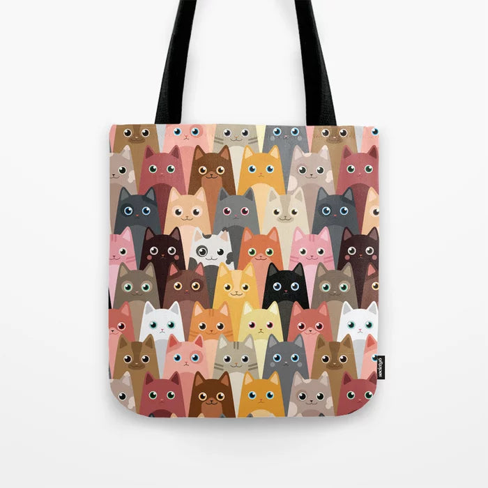 Cat Tribe Tote Bag