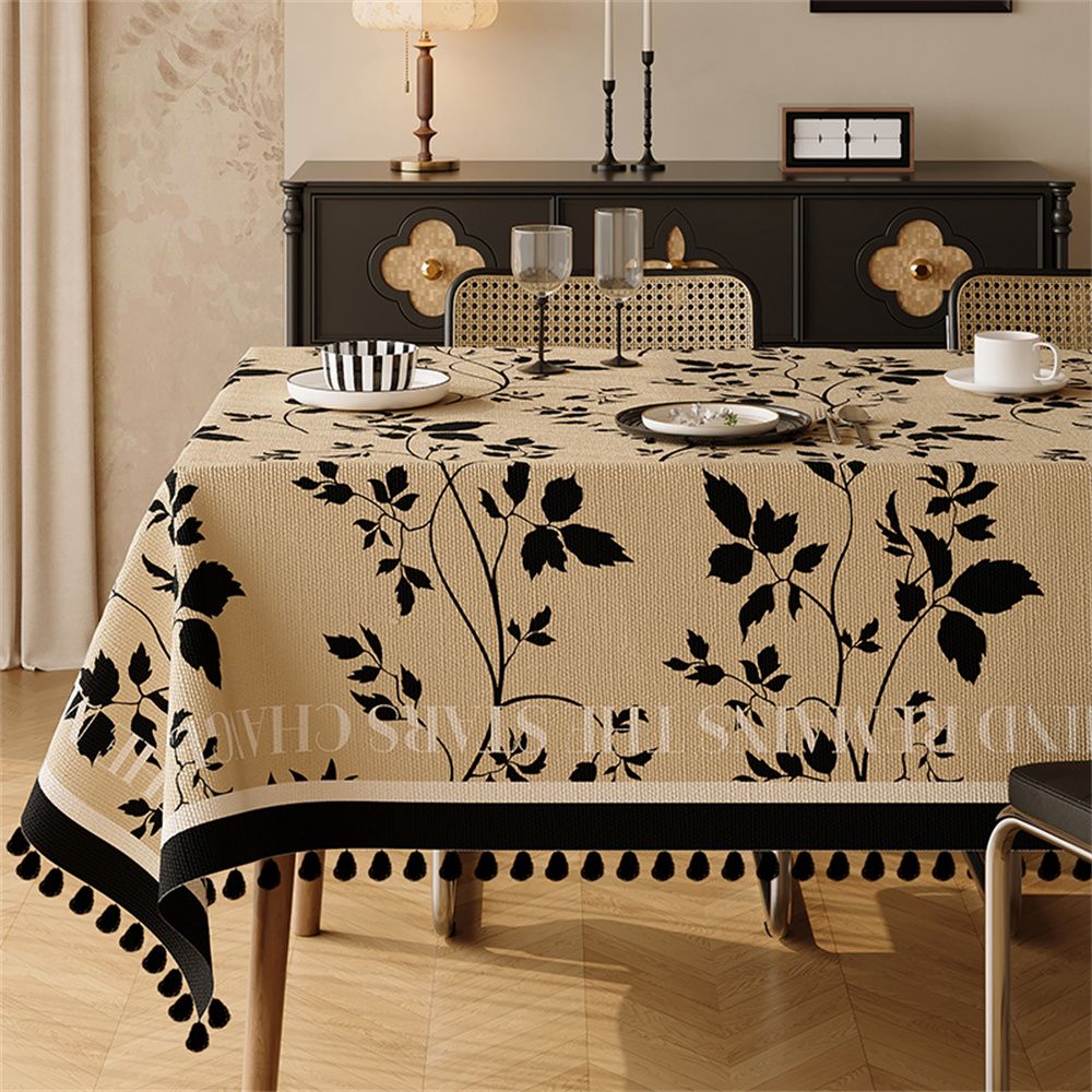 Vintage Floral Table Cover