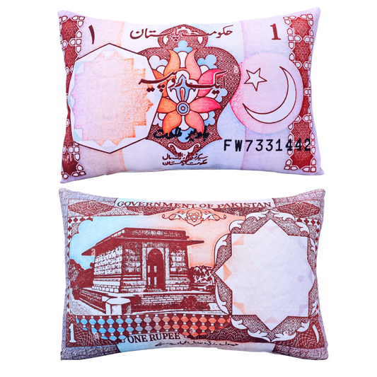 One Rupee Cushions with Fillings 12x18 inches