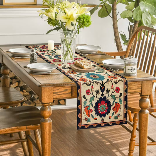 Suzani Symphony Table Runner