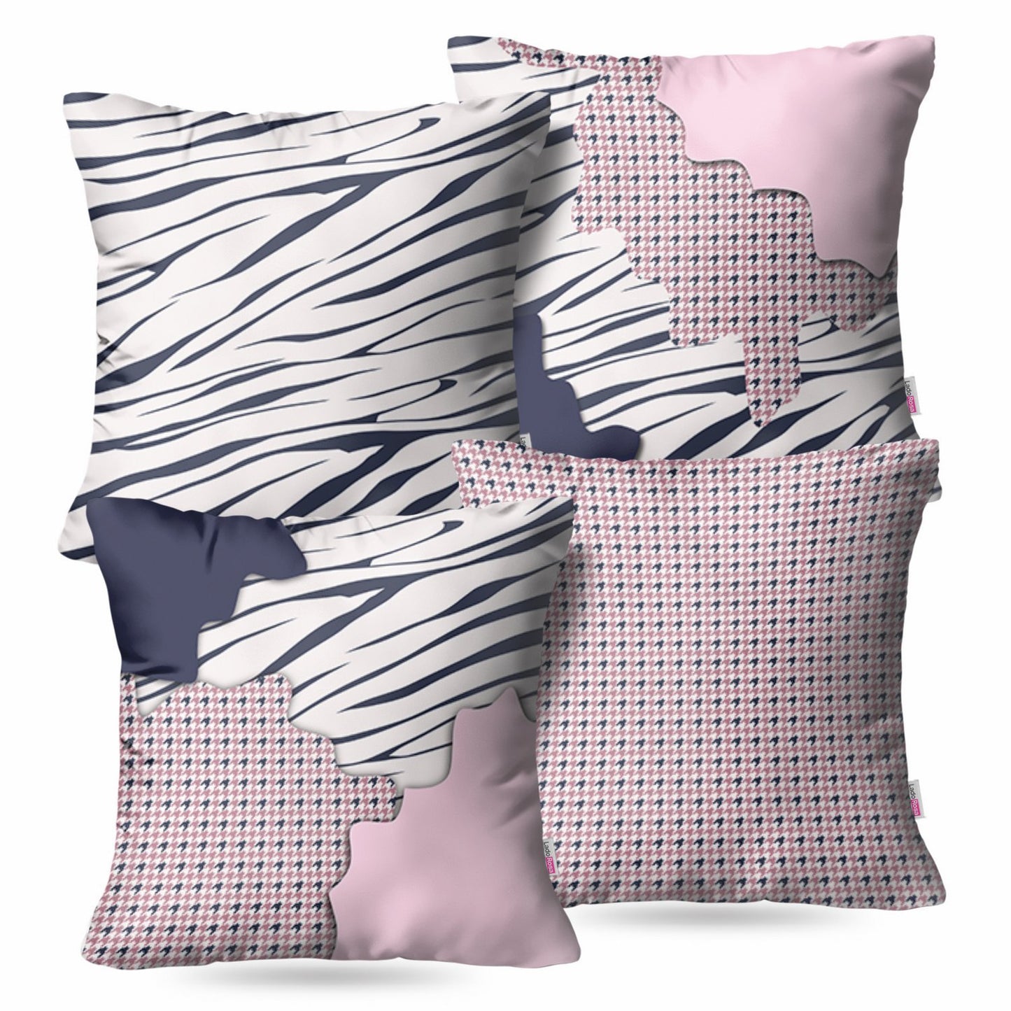 Tessa Rose Cushion Covers Pack of 4