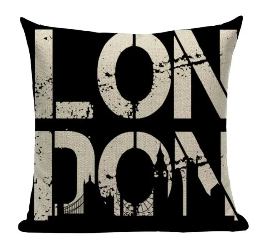 Iconic London Cushion Cover Pack of 2