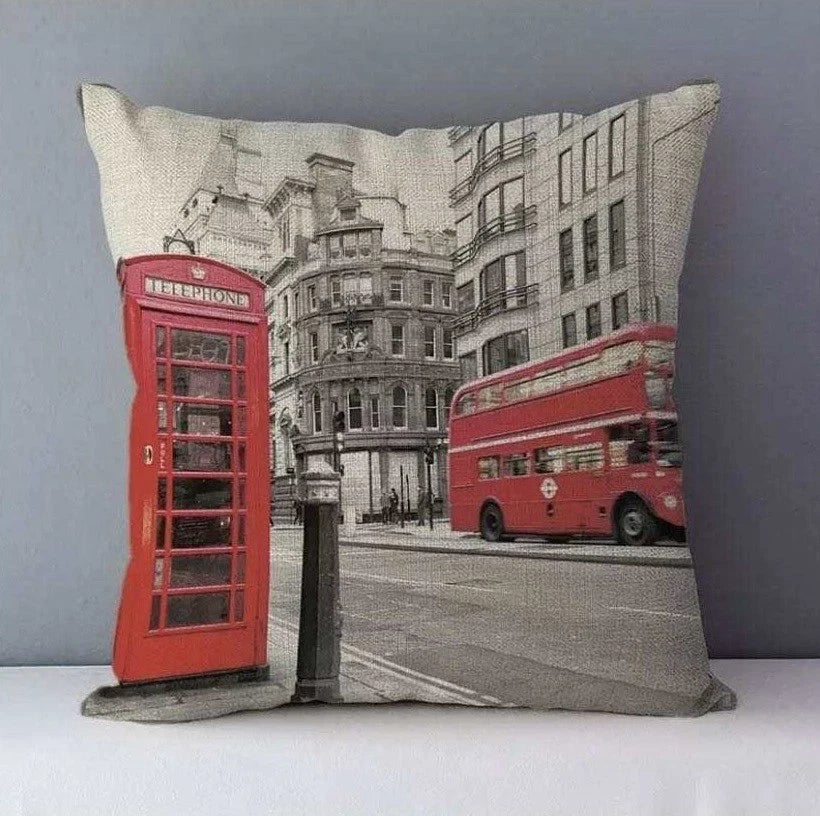 Iconic London Cushion Cover Pack of 2