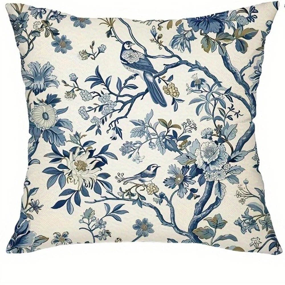 Toile Garden Cushion Cover Pack of 4