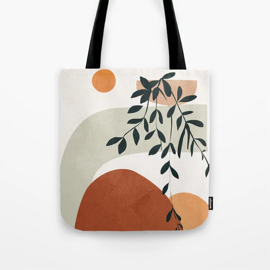 Abstract leaves Tote Bag