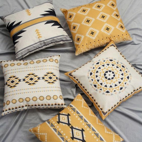 Sunny Moroccan Cushion Covers (Pack of 5)