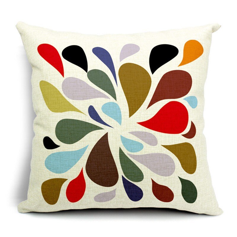 Colorful Geometry Cushion covers (Pack of 6)