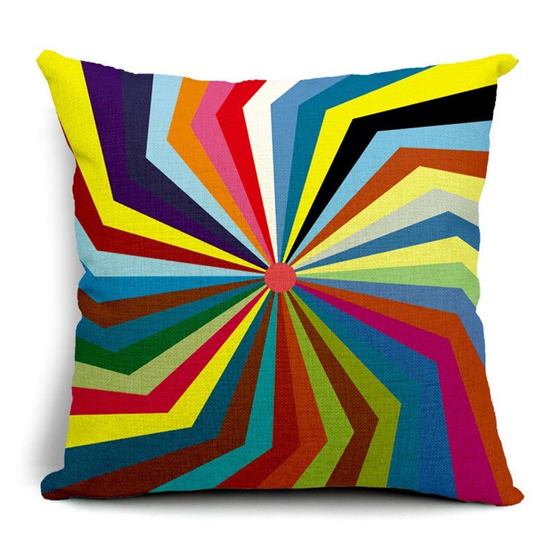 Colorful Geometry Cushion covers (Pack of 6)