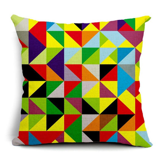 Colorful Geometry Cushion covers (Pack of 6)