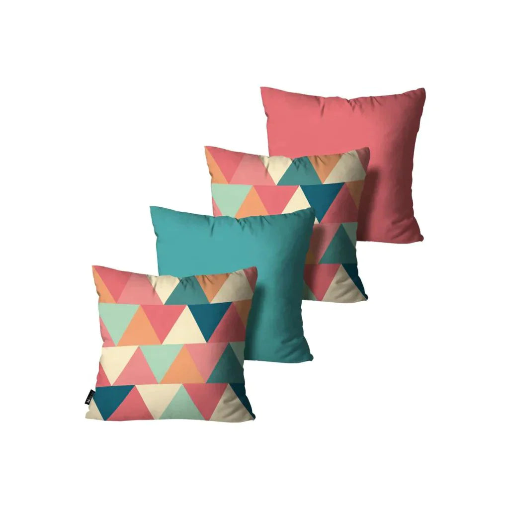 Danish Triangle Cushion Covers (Pack of 4)