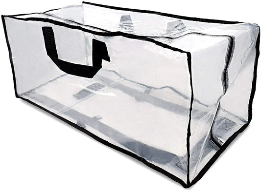 Clear Waterproof Zippered Storage Bag