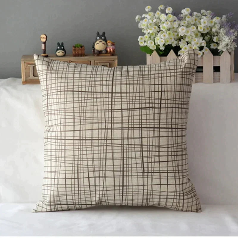 SQUARE FASHIONABLE CUSHION COVERS (PACK OF 4)