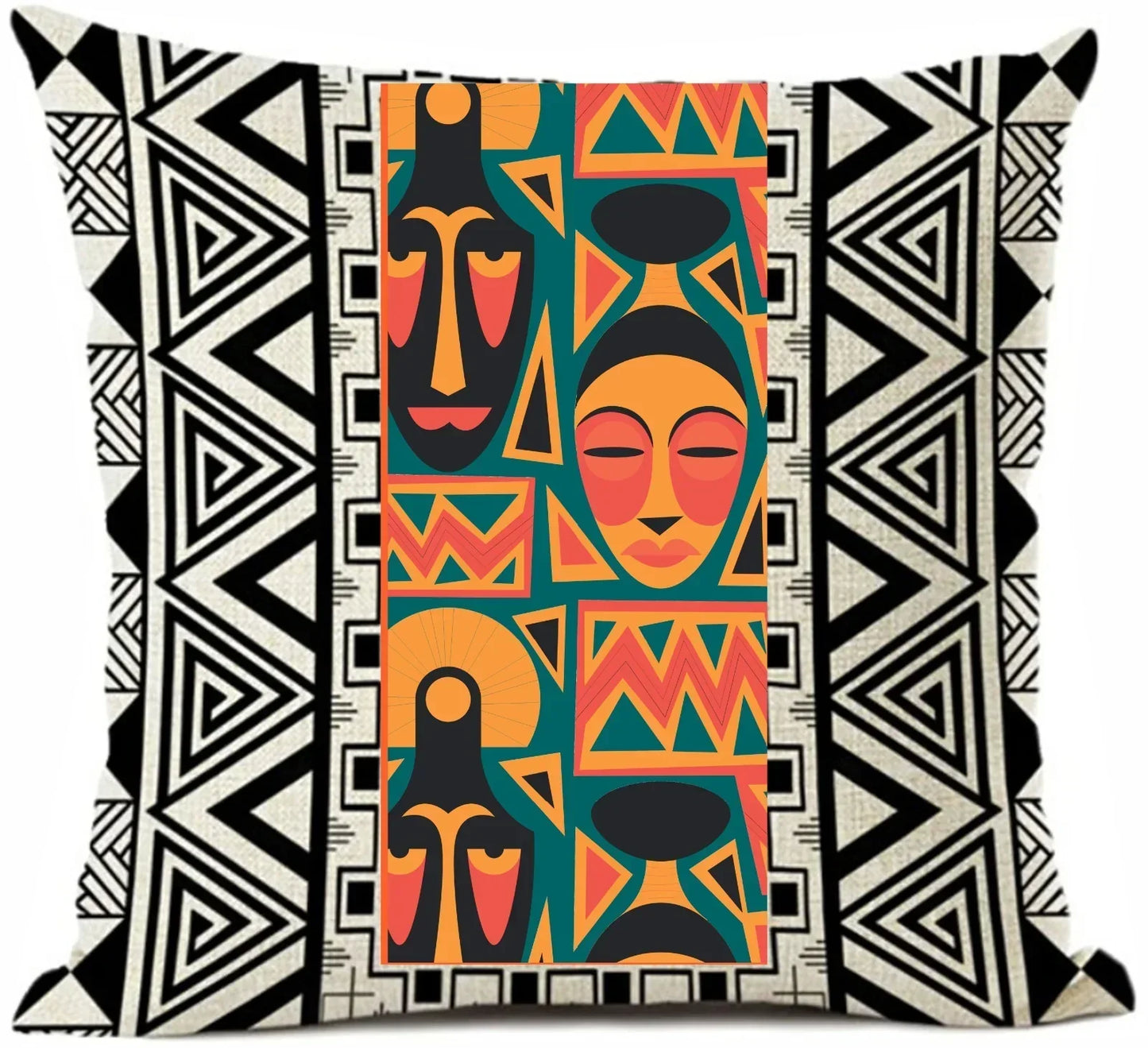 AFRICAN ETHNIC CUSHION COVERS (PACK OF 4)