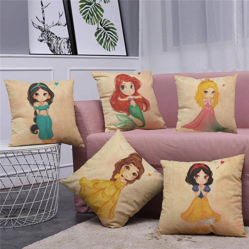 Disney Princess Cushion Covers (Pack of 5)